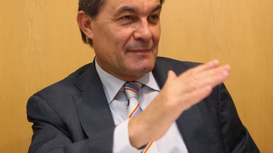 Artur Mas al inicio de la ejecutiva del partido Artur Mas al inicio de la ejecutiva del partido