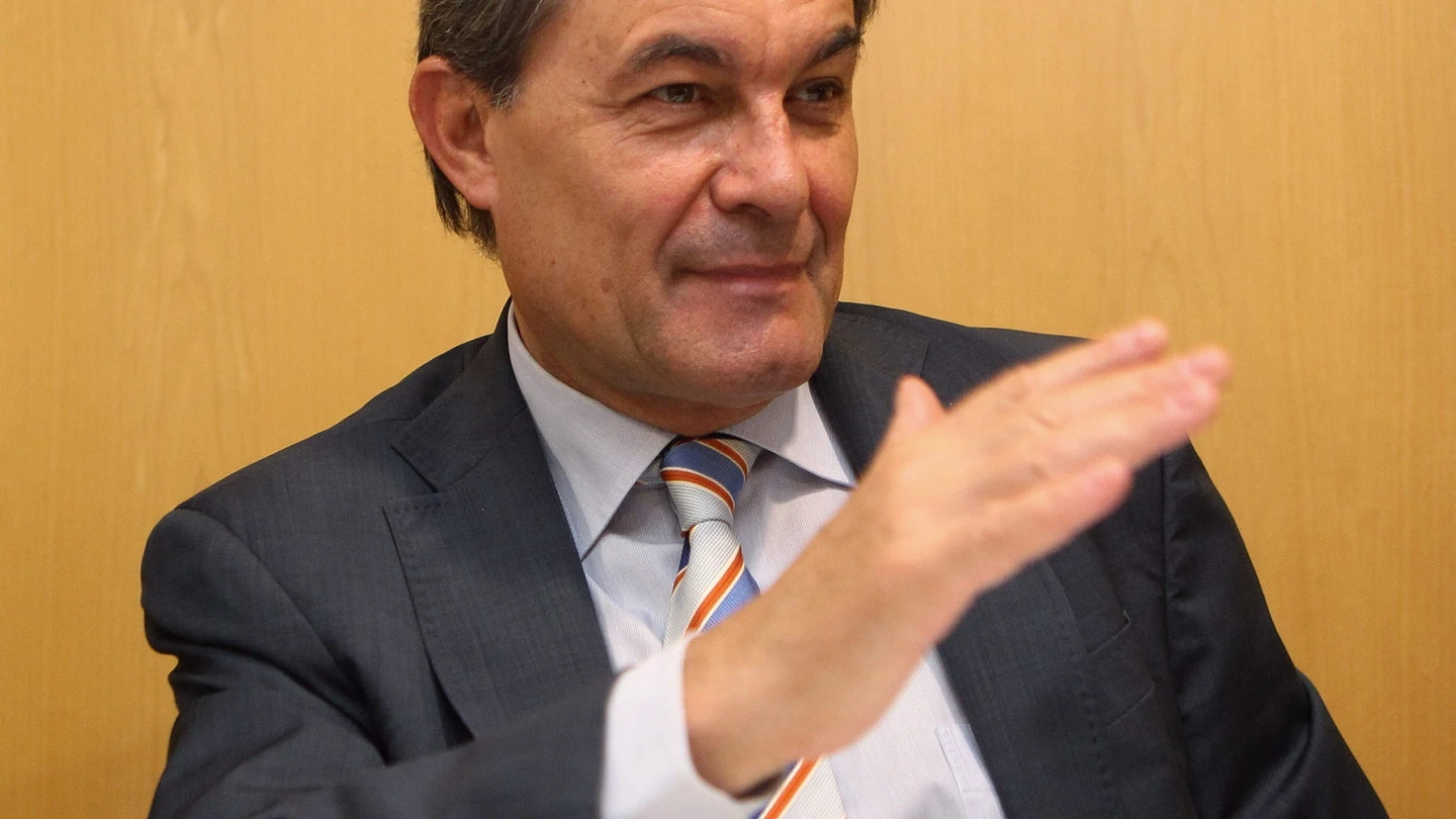 Artur Mas al inicio de la ejecutiva del partido Artur Mas al inicio de la ejecutiva del partido