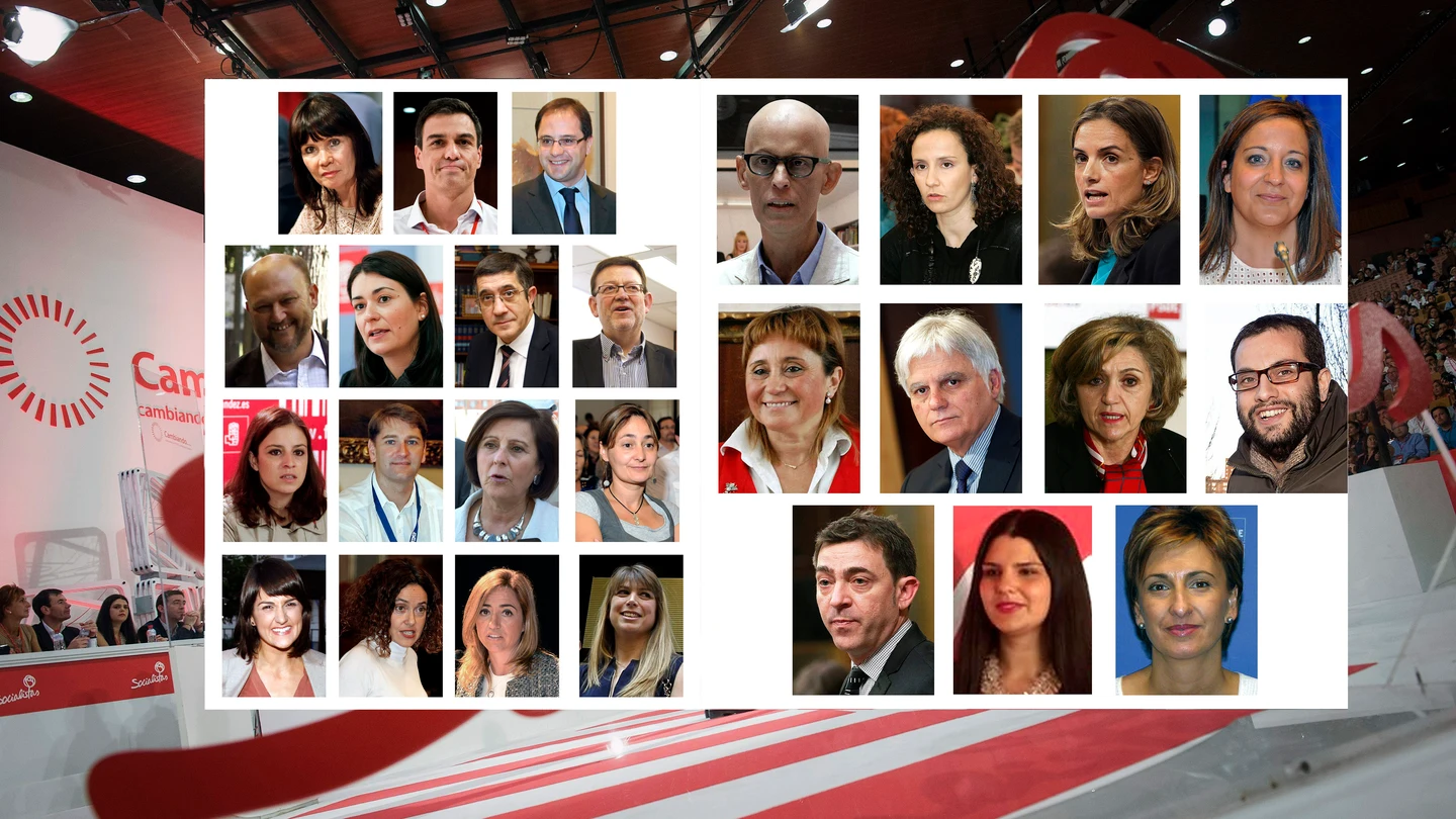Miembros de la Ejecutiva del PSOE Miembros de la Ejecutiva del PSOE