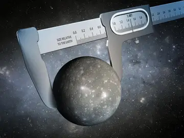Midiendo el tamaño de un mundo alienígena Midiendo el tamaño de un mundo alienígena
