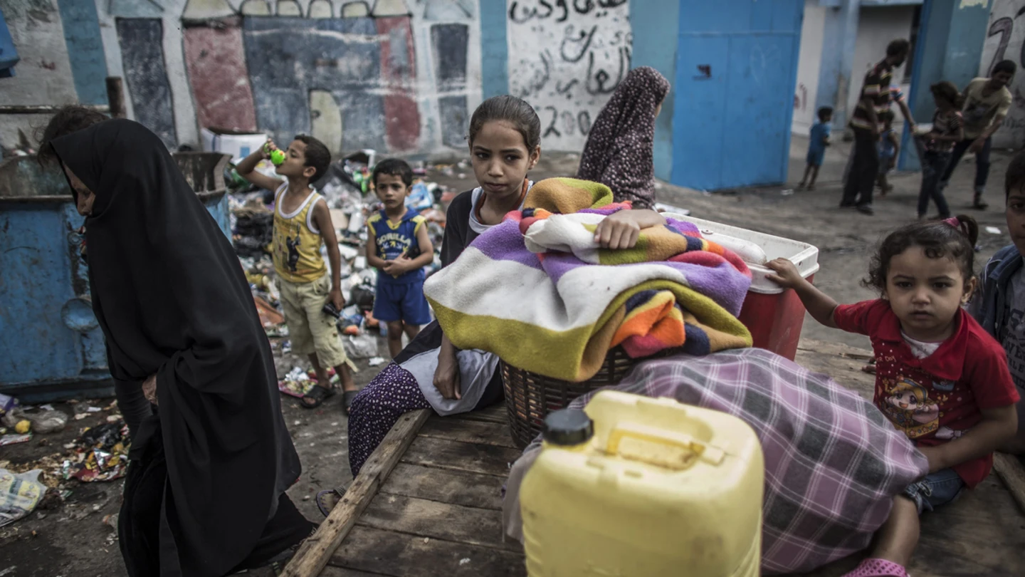 Los menores de Gaza, víctimas de ataques israelíes Los menores de Gaza, víctimas de ataques israelíes