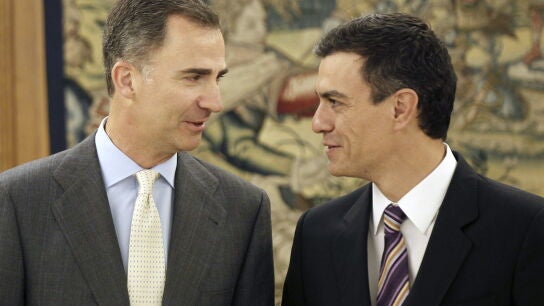 Felipe VI y Pedro S&aacute;nchez