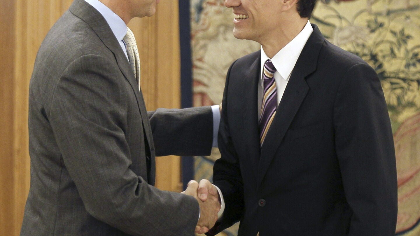 El rey y S&aacute;nchez 