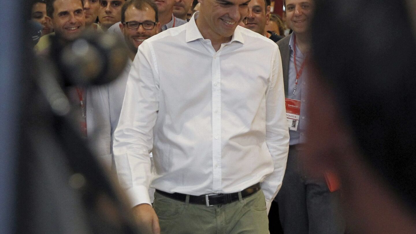 El nuevo l&iacute;der del PSOE, Pedro S&aacute;nchez.