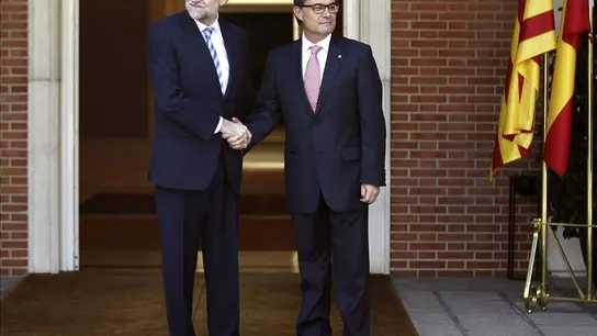 Artur Mas con Mariano Rajoy Artur Mas con Mariano Rajoy