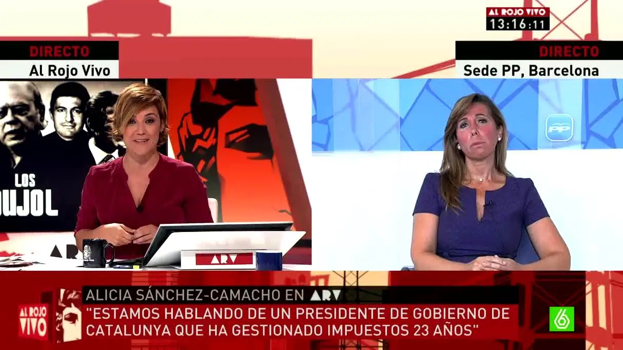 Alicia Sánchez Camacho en ARV Alicia Sánchez Camacho en ARV
