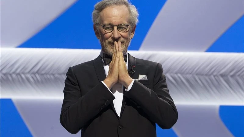 El director de cine estadounidense Steven Spielberg