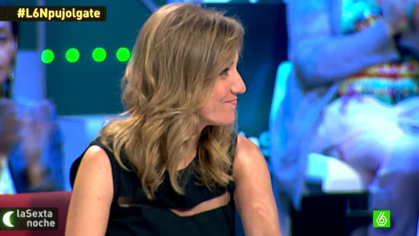 taNIA s&Aacute;NCHEZ EN lasexta noche