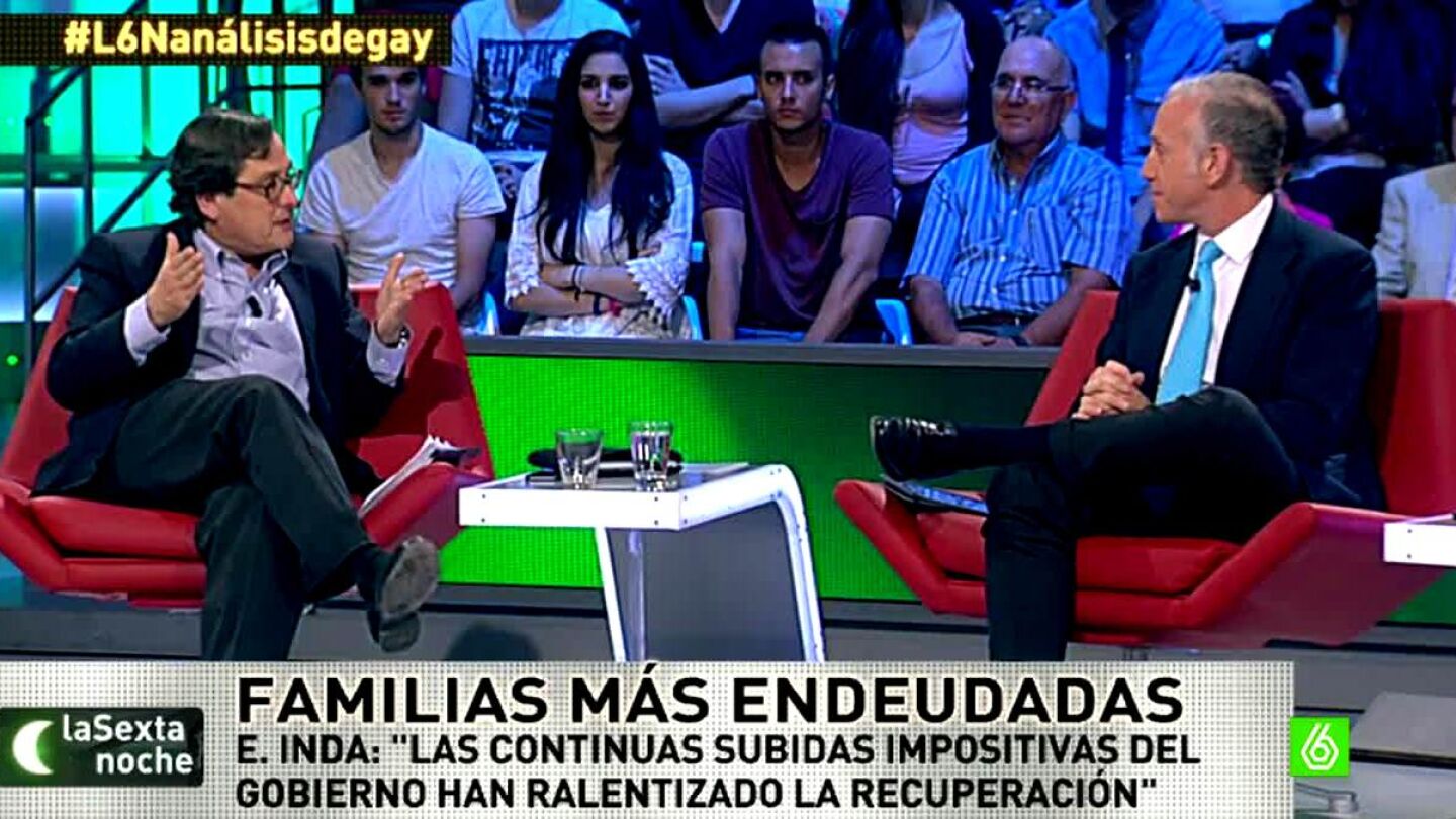 Marhuenda e Inda en laSexta Noche
