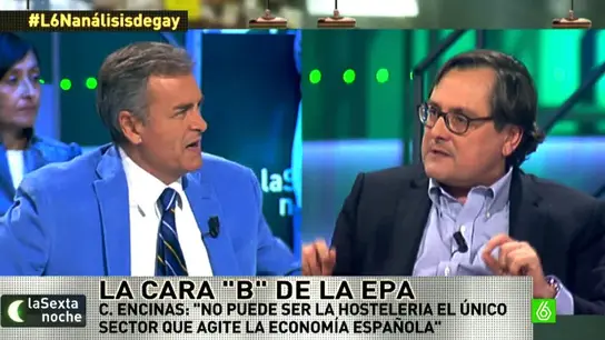 Rifirrafe entre Encinas y Marhuenda Rifirrafe entre Encinas y Marhuenda