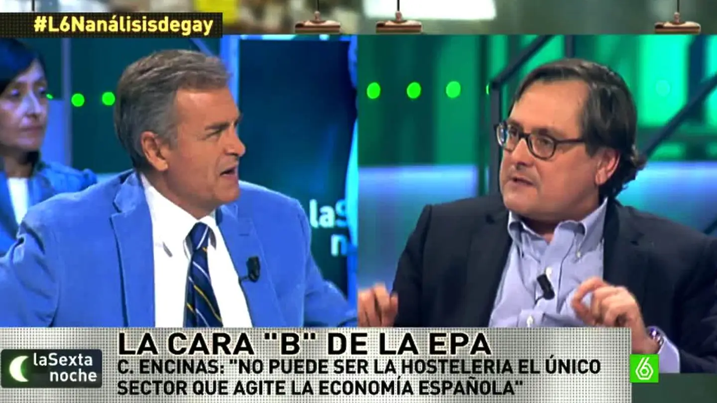 Rifirrafe entre Encinas y Marhuenda Rifirrafe entre Encinas y Marhuenda