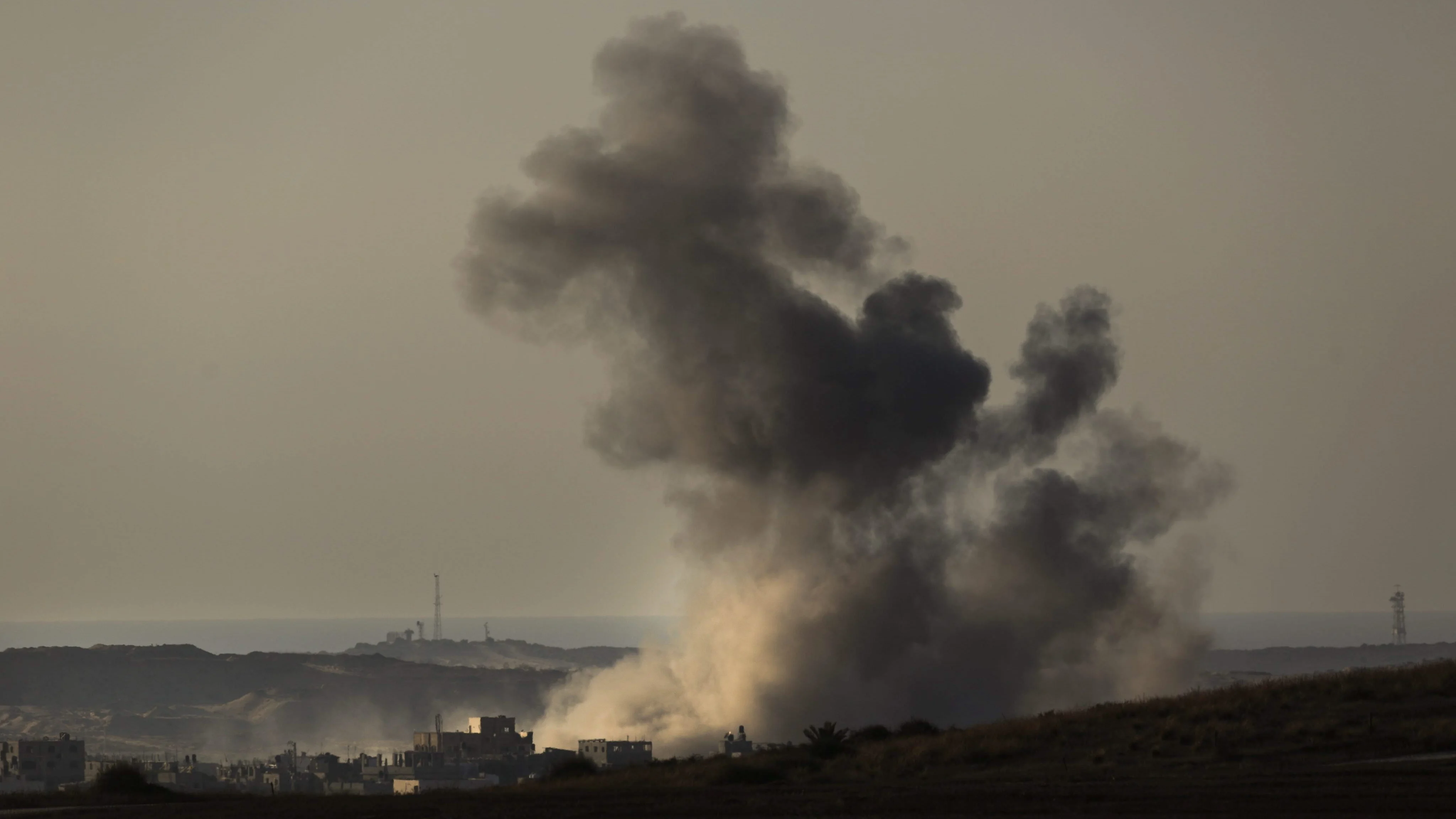 Bombardeos sobre Gaza