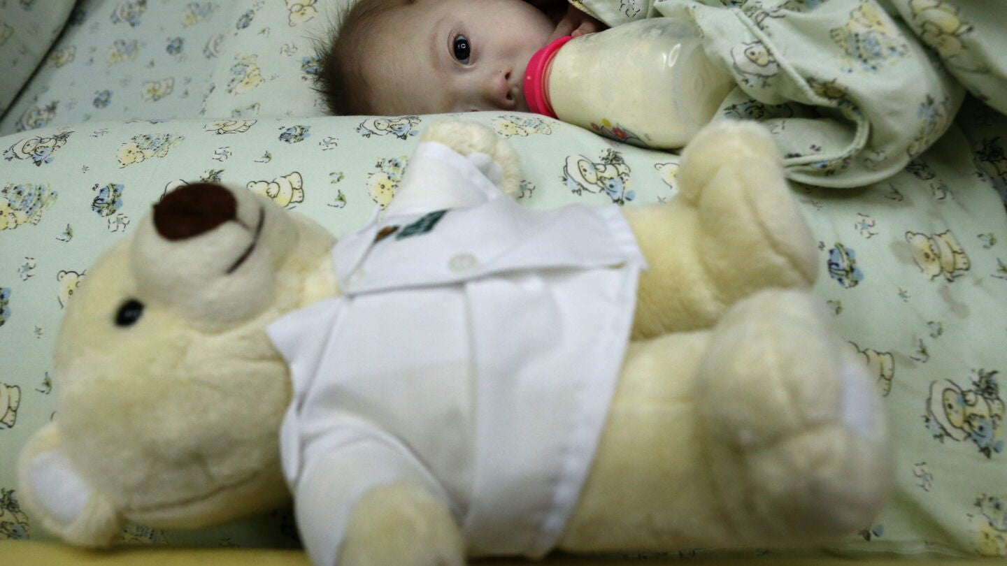 Gammy o Naruebet Mincharoen, un beb&eacute; de 7 meses con s&iacute;ndrome de Down