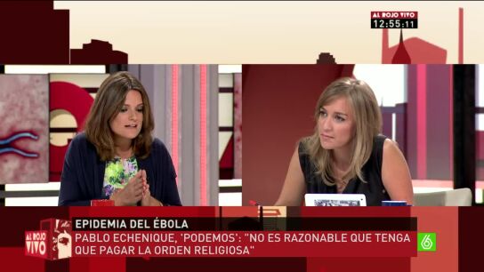 Tania S&aacute;nchez debate con Pilar G&oacute;mez en Al Rojo Vivo