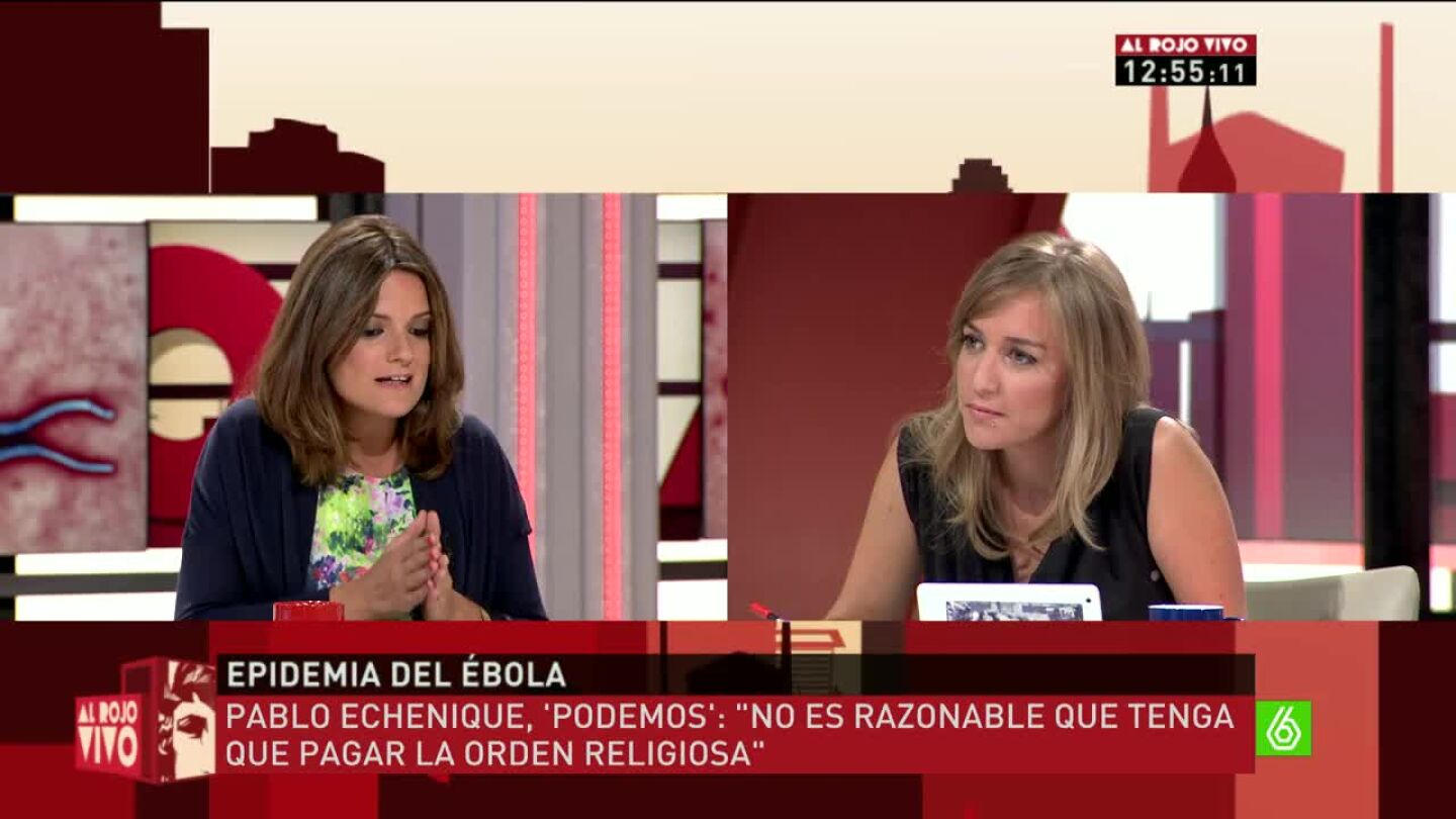 Tania S&aacute;nchez debate con Pilar G&oacute;mez en Al Rojo Vivo