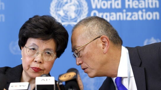  La directora general de la Organizaci&oacute;n Mundial de la Salud, Margaret Chan