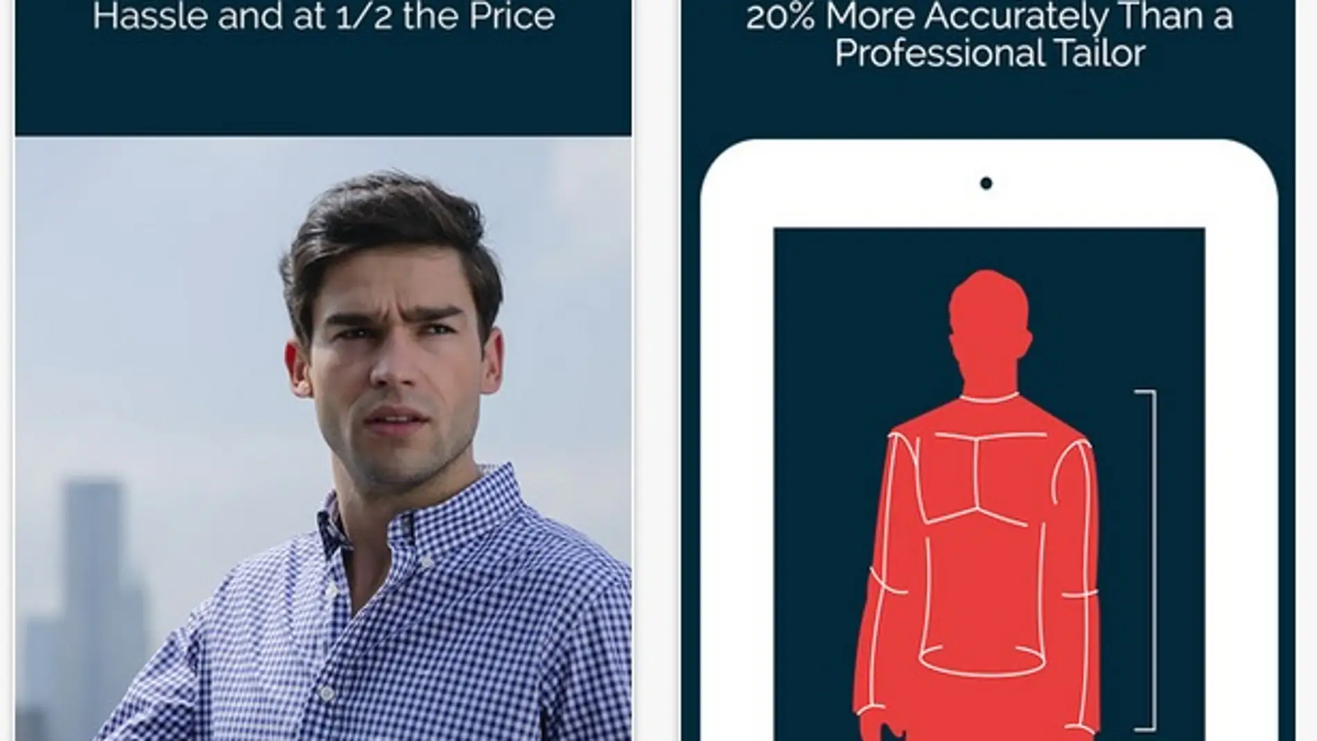 MTailor, una app para hacer camisas a medida
