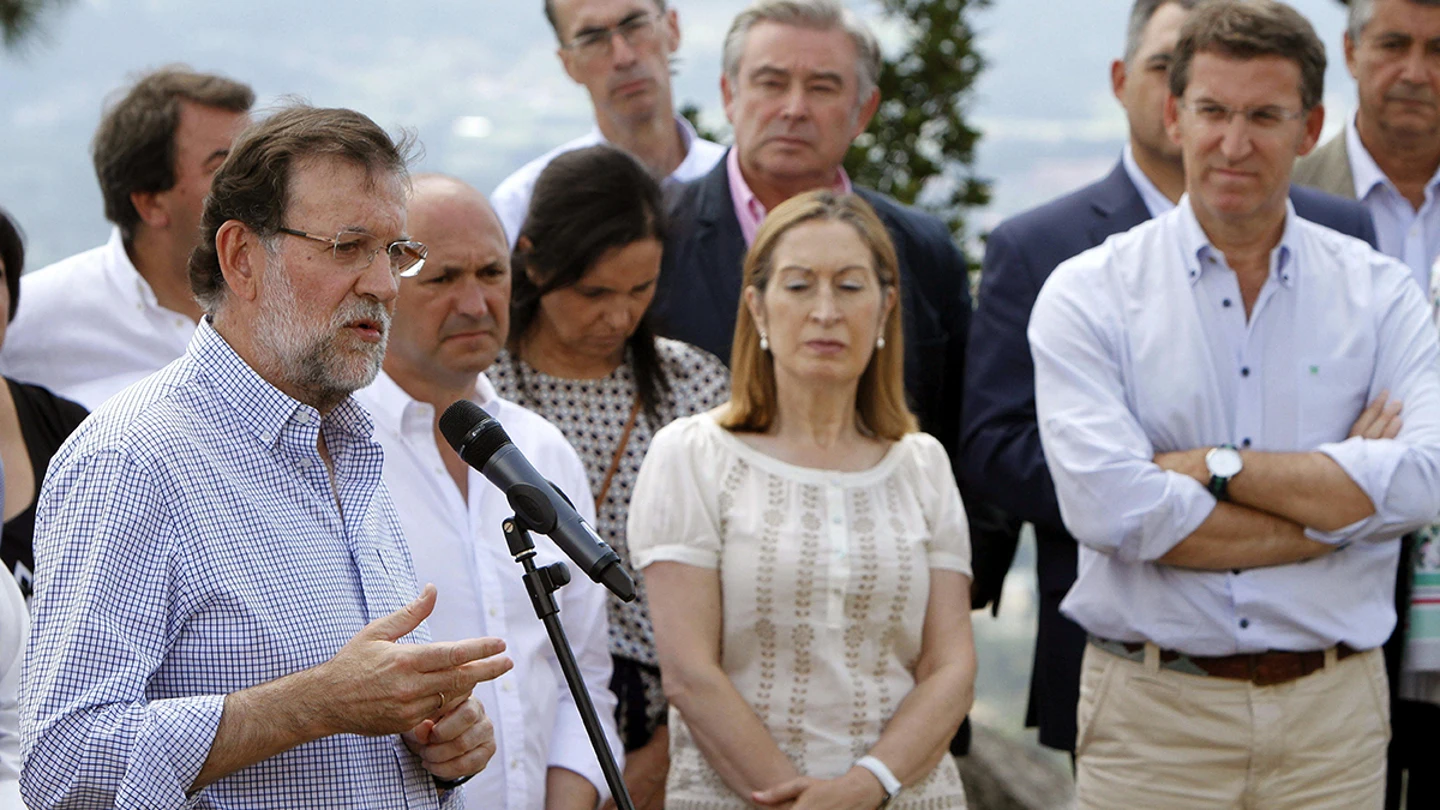 Mariano Rajoy comparece ante los medios Mariano Rajoy comparece ante los medios