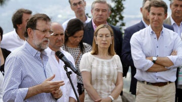 Mariano Rajoy comparece ante los medios