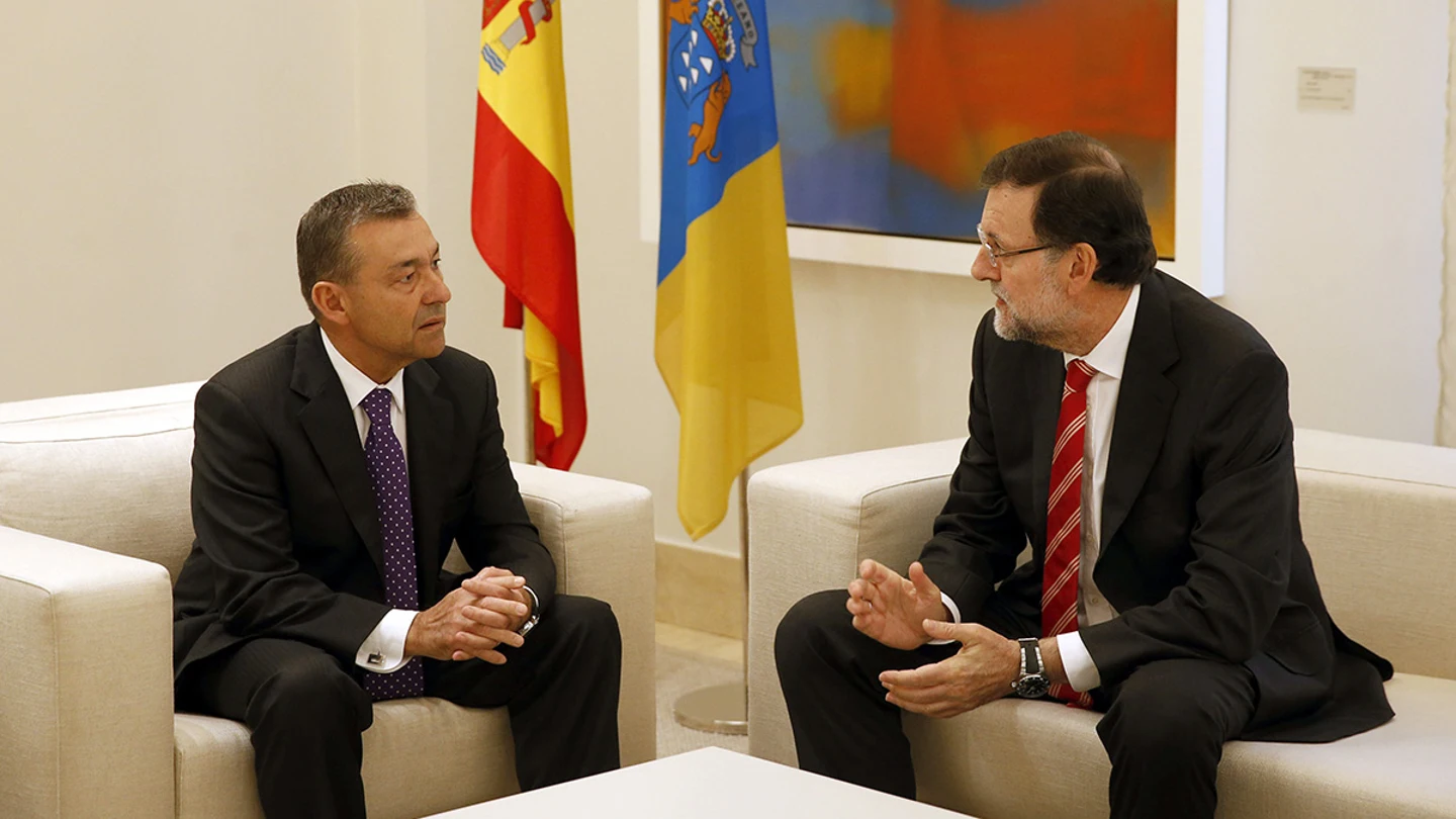Paulino Rivero y Mariano Rajoy Paulino Rivero y Mariano Rajoy