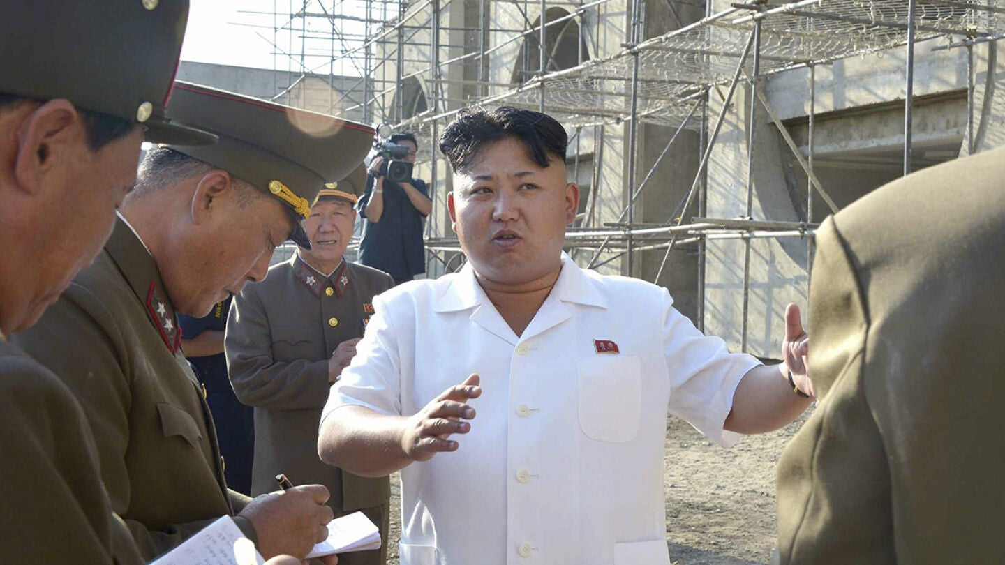 El l&iacute;der norcoreano, Kim Jong-Un