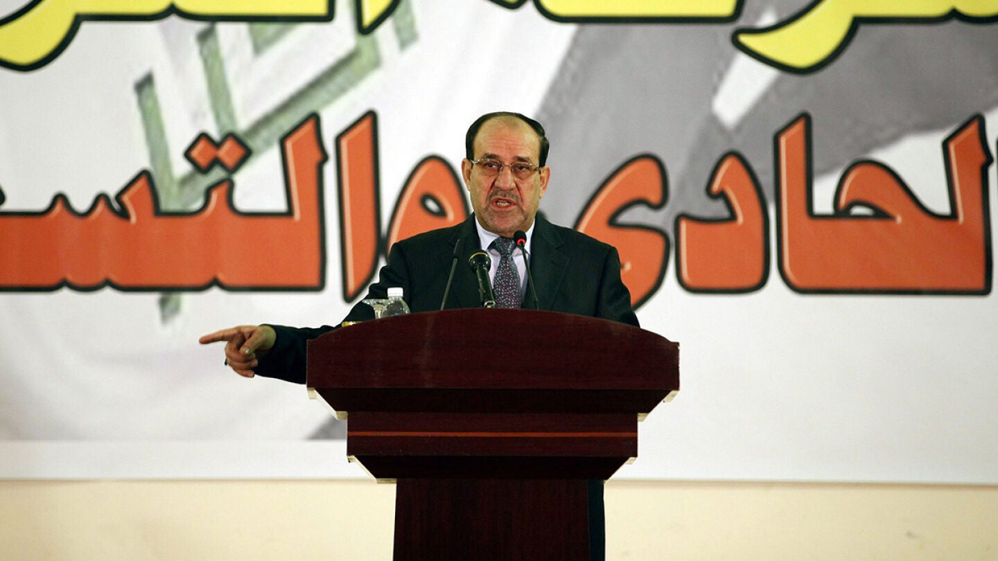 El exprimer ministro iraqu&iacute;, Al Maliki