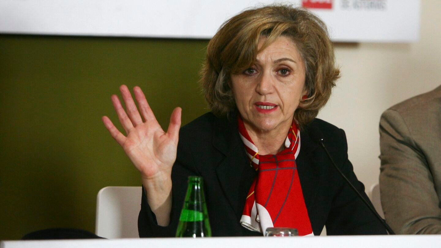 La secretaria de Bienestar Social del PSOE, Mar&iacute;a Luisa Carcedo