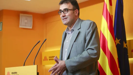 El secretario general adjunto de ERC, Lluis Salvadó El secretario general adjunto de ERC, Lluis Salvadó