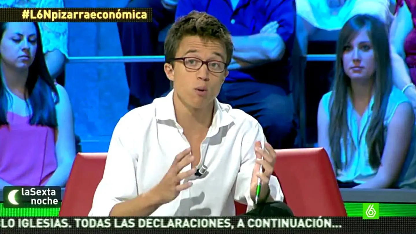 Íñigo Errejón en laSexta Noche Íñigo Errejón en laSexta Noche