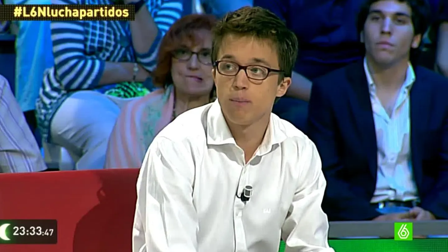 Íñigo Errejón en laSexta Noche Íñigo Errejón en laSexta Noche