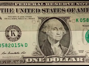 Billete de un dólar Billete de un dólar