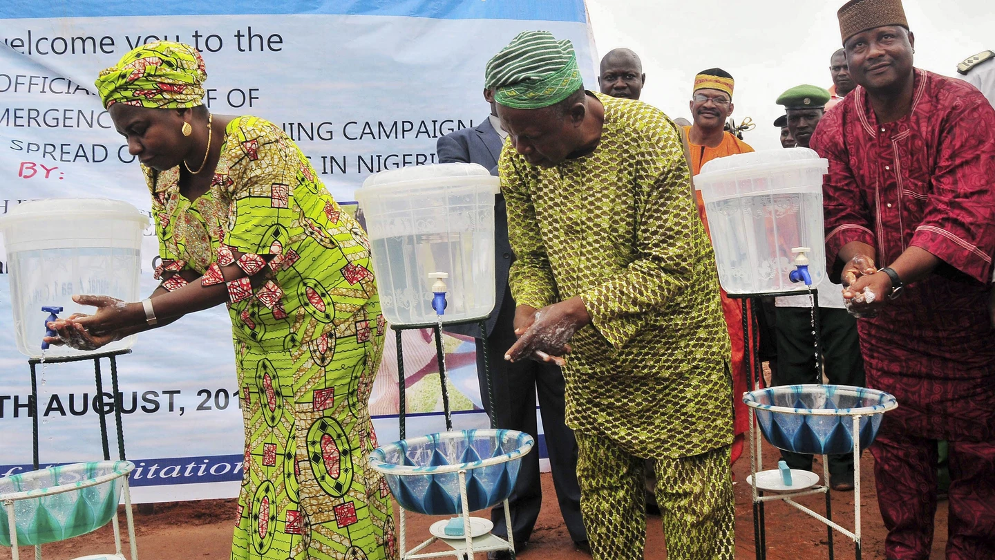 La ministra nigeriana de Recursos del Agua, Sarah Ochee La ministra nigeriana de Recursos del Agua, Sarah Ochee