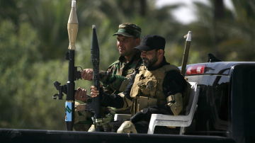 Las fuerzas del gobierno iraquí avanzan hacia Tikrit