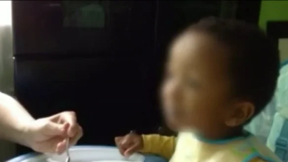 Uno de los niños etíopes adoptados por españoles Uno de los niños etíopes adoptados por españoles