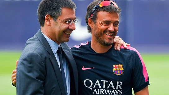 Bartomeu y Luis Enrique Bartomeu y Luis Enrique