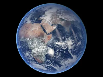 Imagen del hemisferio oriental del planeta Imagen del hemisferio oriental del planeta