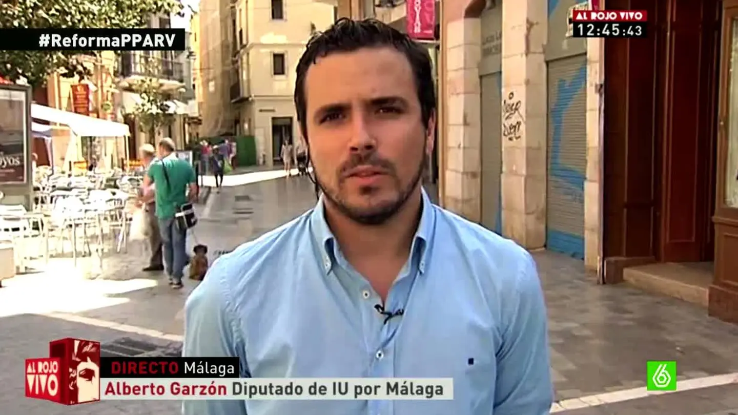 Alberto Garzón en ARV Alberto Garzón en ARV