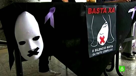 Concentraci&oacute;n contra la violencia machista