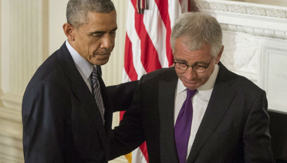 Obama anuncia la renuncia de su secretario de Defensa, Chuck Hagel