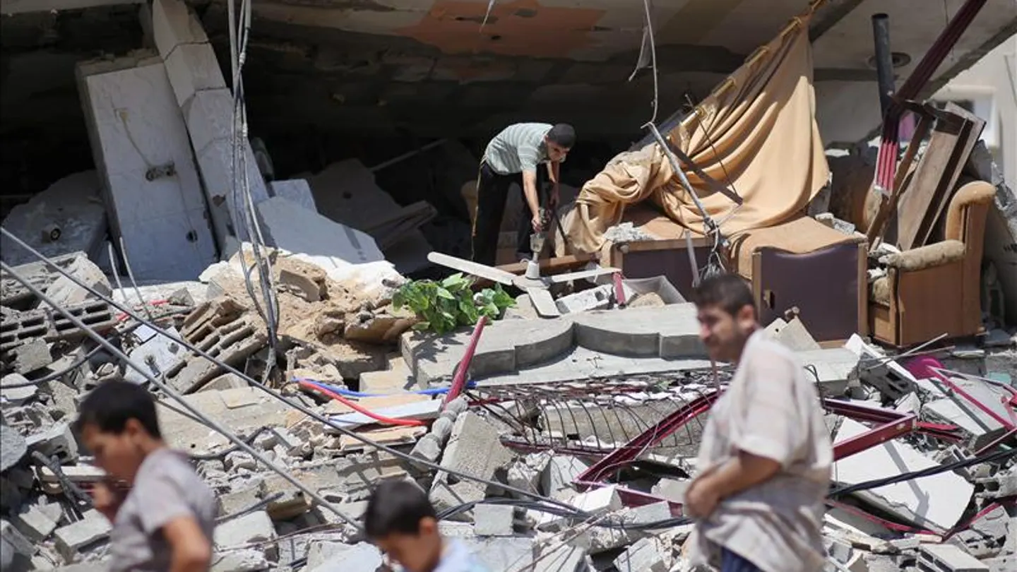 Destrucción en Gaza Destrucción en Gaza