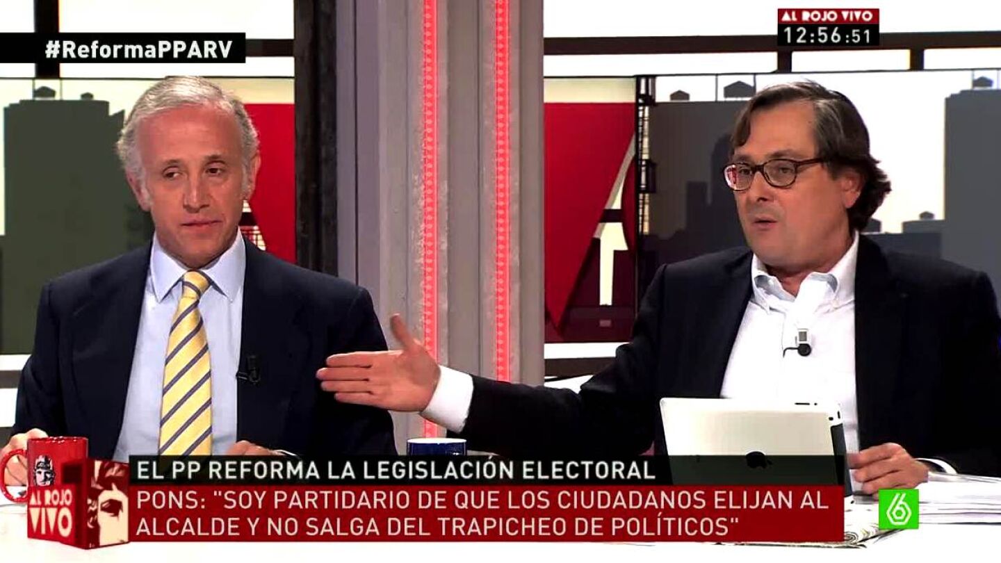 Marhuenda y Eduardo Inda