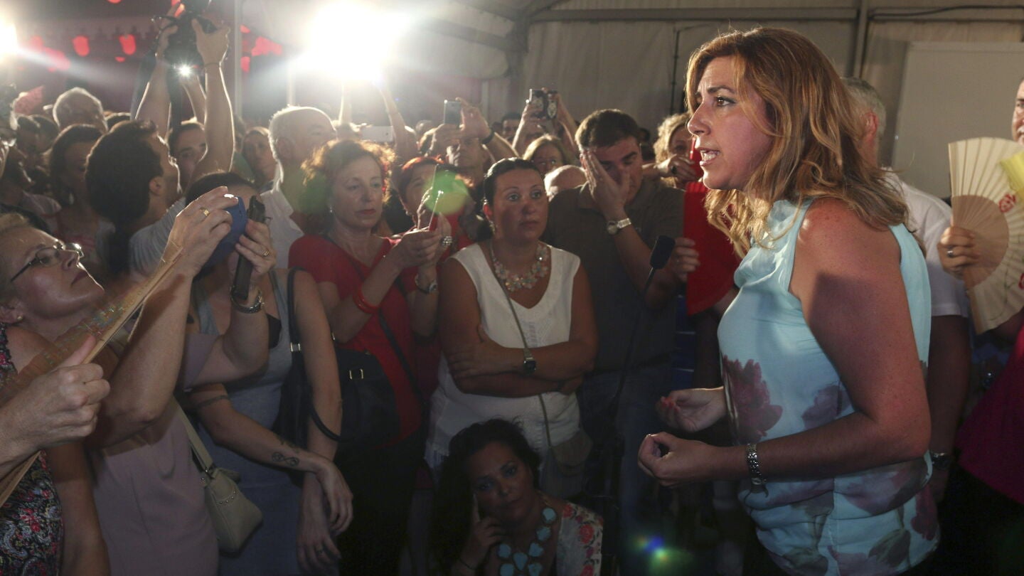 La presidenta de la Juanta de Andalucia, Susana Diaz