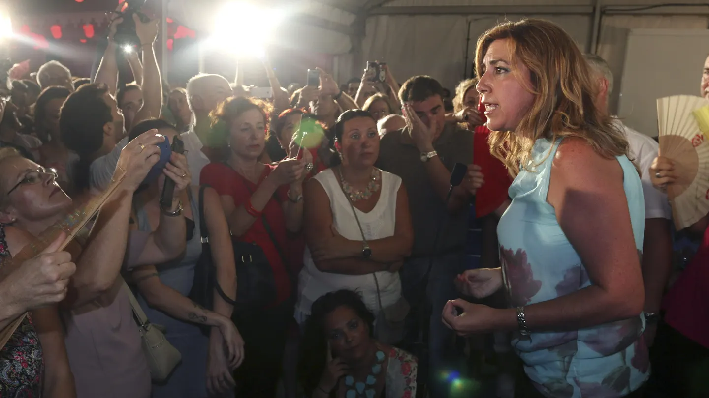 La presidenta de la Juanta de Andalucia, Susana Diaz La presidenta de la Juanta de Andalucia, Susana Diaz