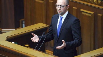 El primer ministro ucraniano, Arseni Yatseniuk