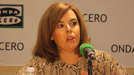 Soraya Sáenz de Santamaría en Onda Cero Soraya Sáenz de Santamaría en Onda Cero