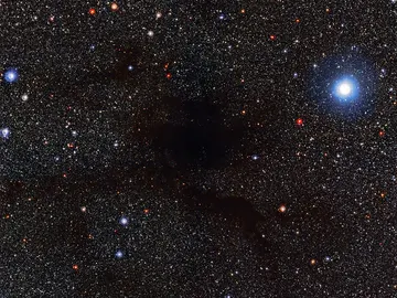 Imagen detallada de la nube oscura Lupus 4. Imagen detallada de la nube oscura Lupus 4.