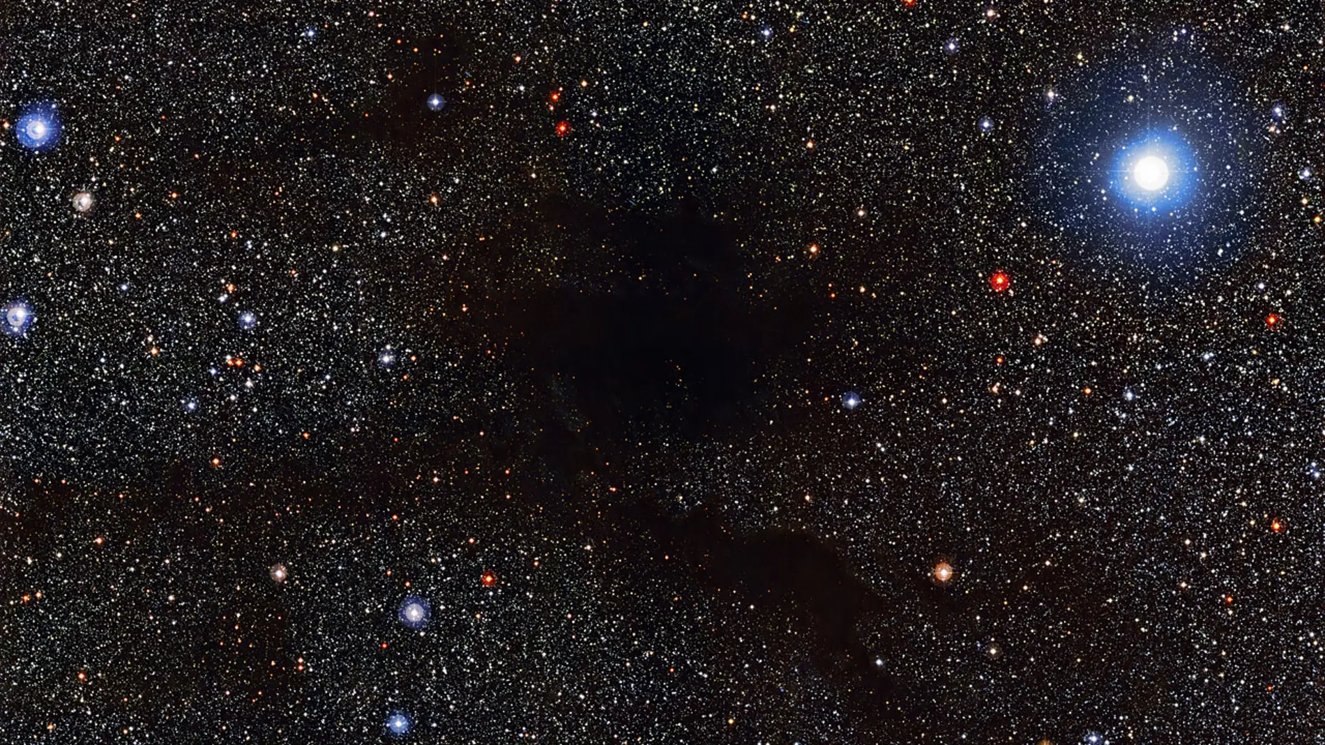 Imagen detallada de la nube oscura Lupus 4.