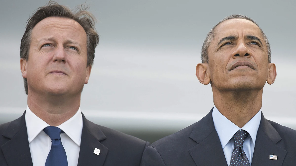 David Cameron y Barack Obama