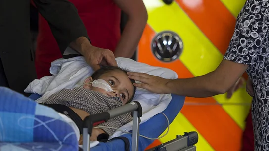 Ashya King, el niño británico con un tumor cerebral Ashya King, el niño británico con un tumor cerebral