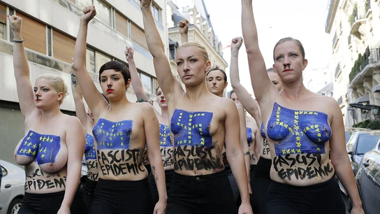 Mujeres del grupo 'Femen' Mujeres del grupo 'Femen'